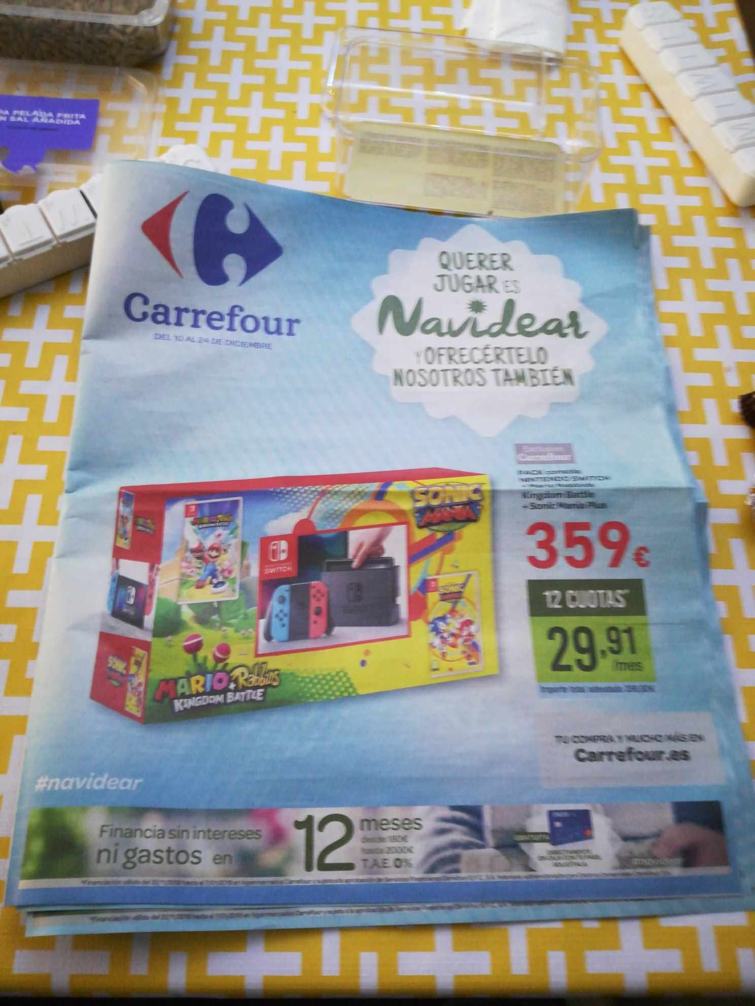 Nintendo Switch - Spanish retailer Carrefour lists special holiday