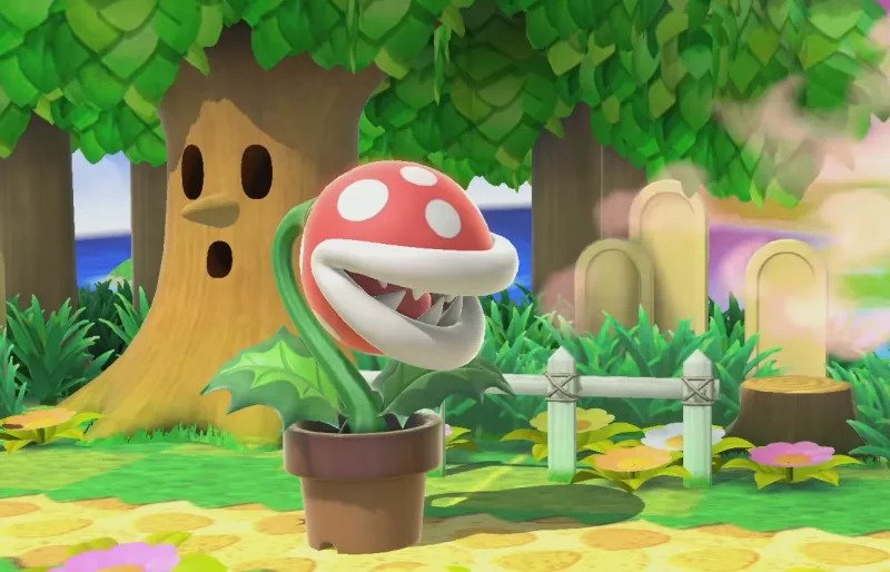 Smash Bros Ultimate Piranha Plant Footage Palutenas Guidance Kirby Transformation Final 