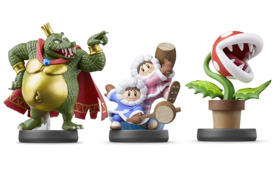 Smash Bros Ultimate Piranha Plant King K Rool And Ice Climbers Amiibo Unboxing The 