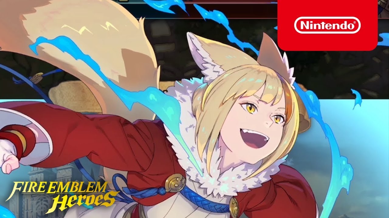 Fire Emblem Heroes - New Heroes (Kitsune and Wolfskin) trailer.