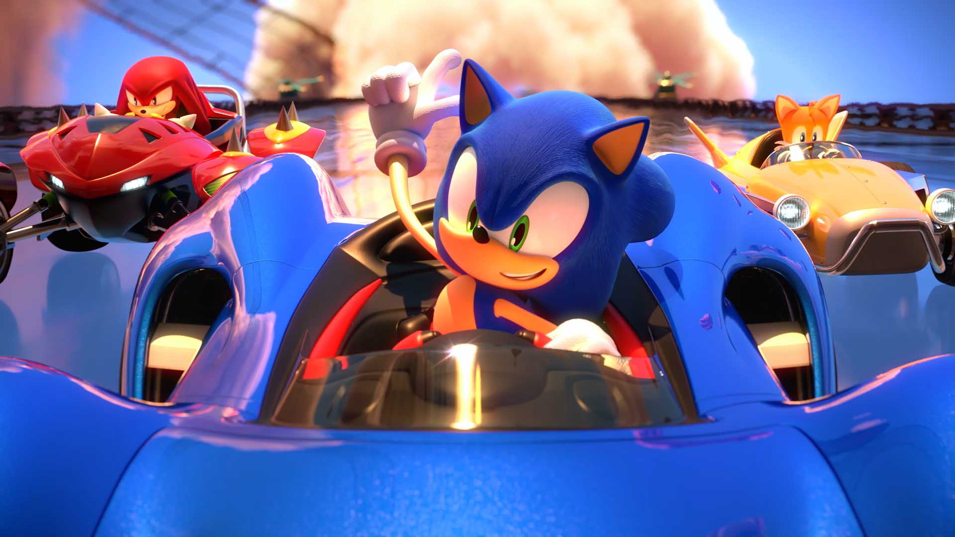 team sonic racing tails