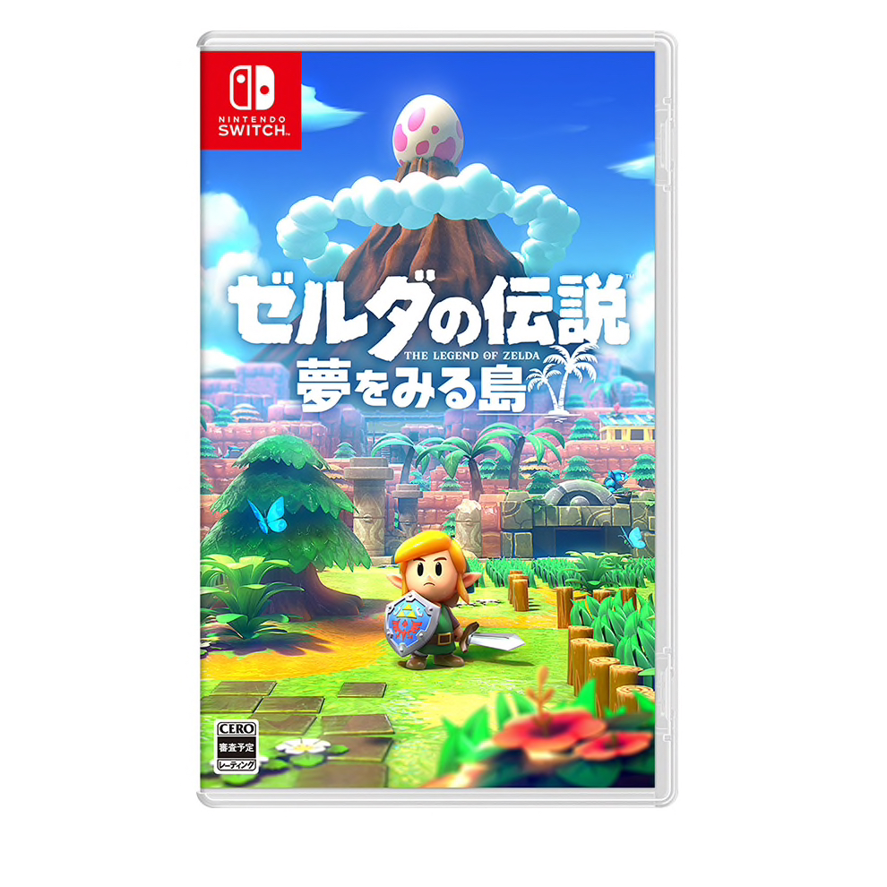 The Legend of Zelda Link's Awakening Japanese Cover Art