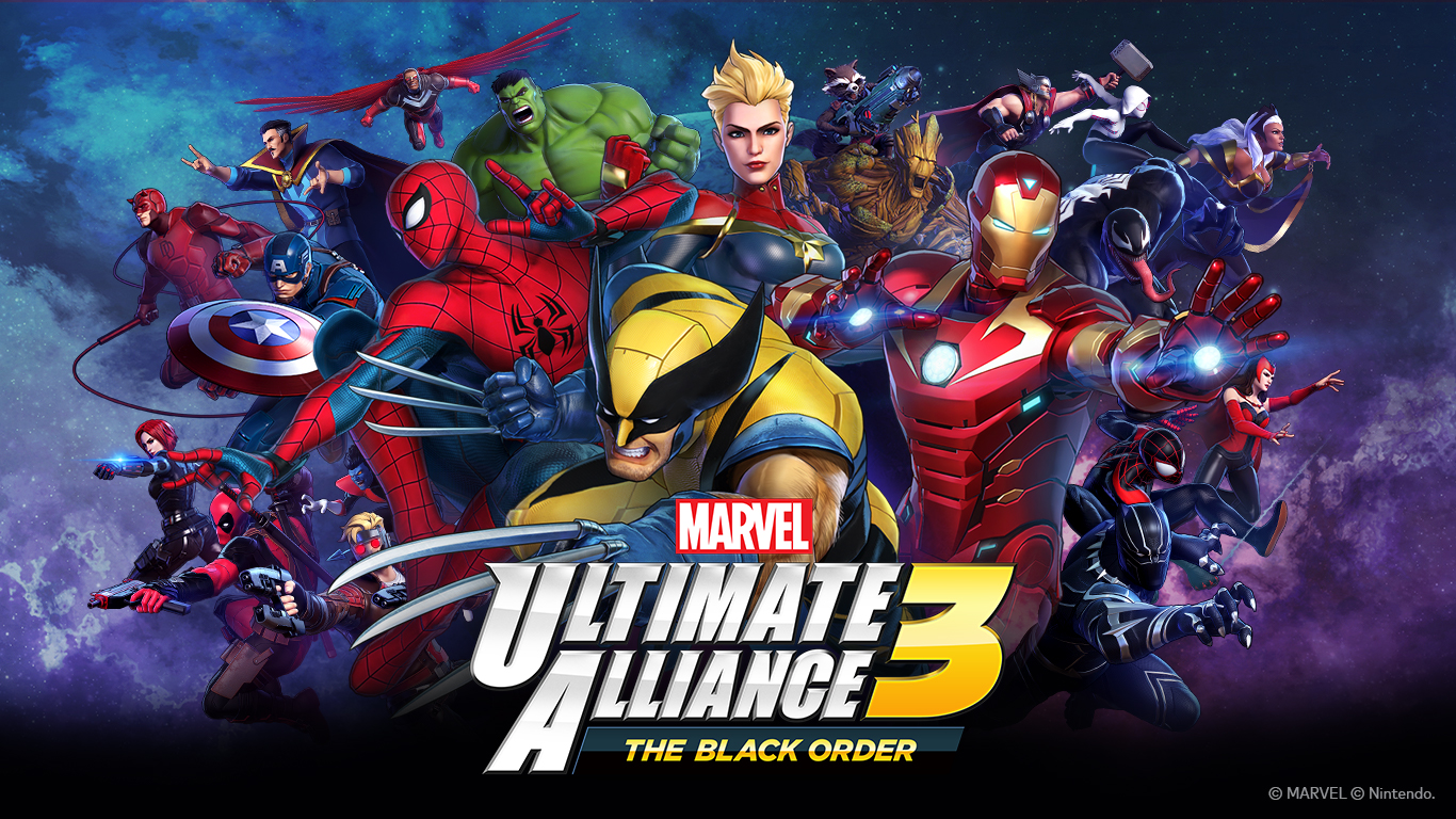 Nintendo Releases Free Marvel Ultimate Alliance 3 The Black