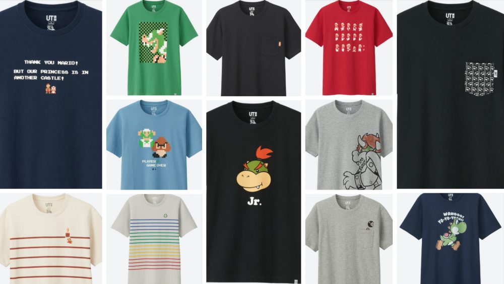 Uniqlo's "Super Mario Family Museum" apparel line now available in Australia | The Archives | GoNintendo
