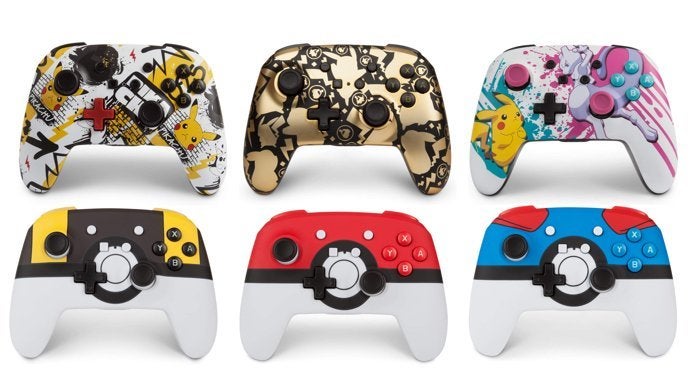 POWER A releasing 6 different Pokemon Enhanced Wireless Controllers for  Switch, The GoNintendo Archives
