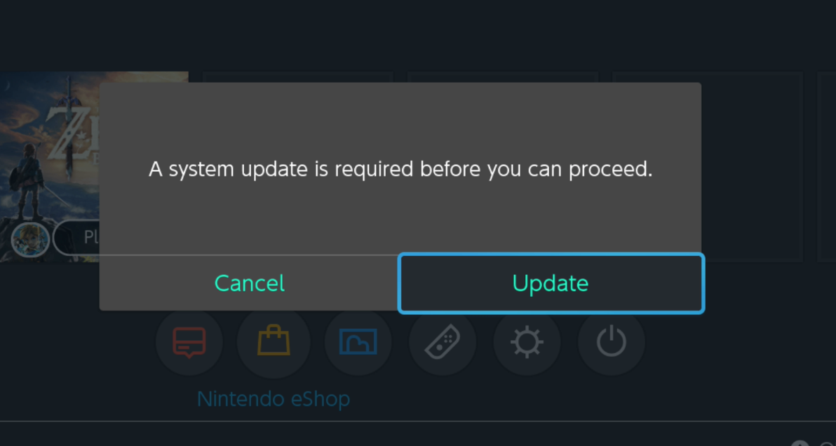 new updated nintendo switch