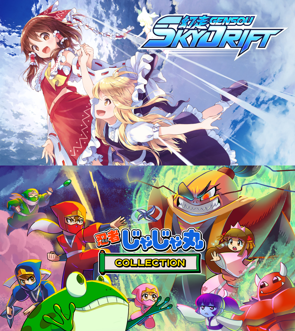 eShop preloading now available for 'Gensou SkyDrift' and 'Ninja 