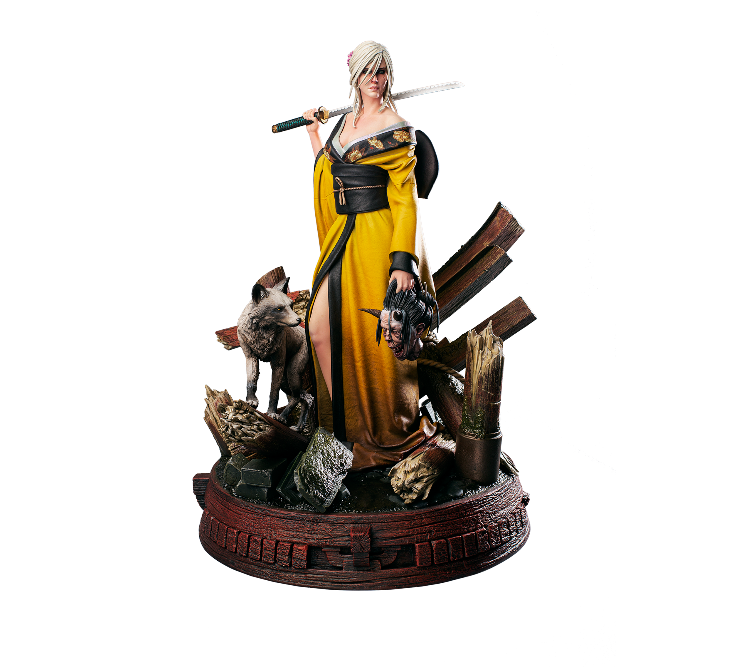 Witcher 3 S Ciri Gets A Japanese Style Makeover For A New Figurine Gonintendo