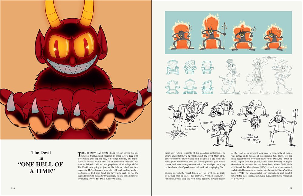 The Cuphead Show- Inspiration Book - Page 1- (Y/n) Monroe Drawing