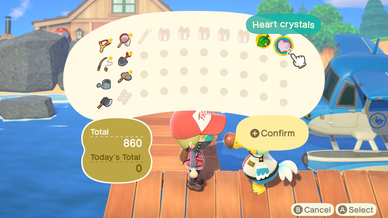 How to get Heart Crystals in Animal Crossing: New Horizons