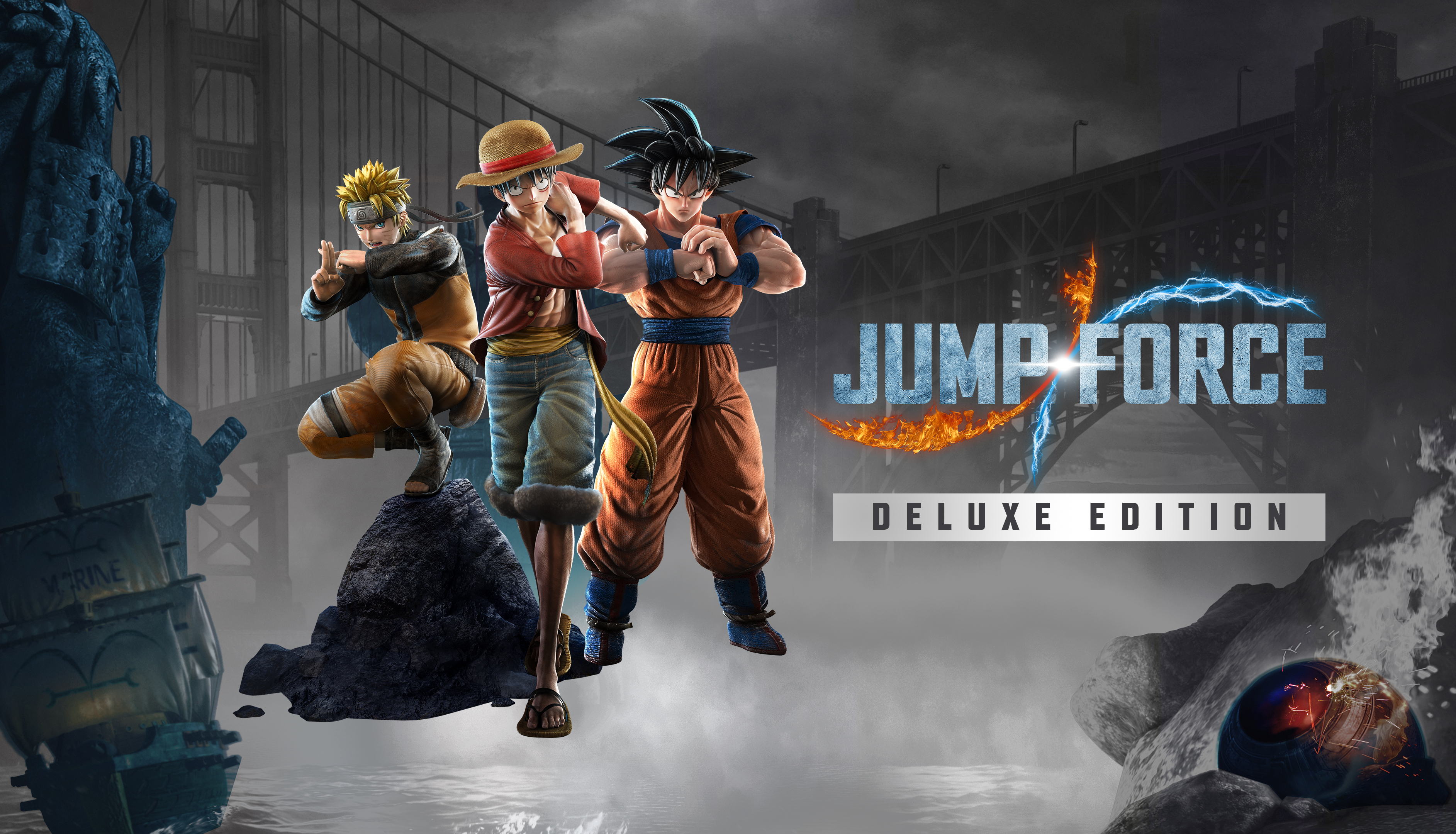 Jump Force: Deluxe Edition preorder bonuses for Japan revealed