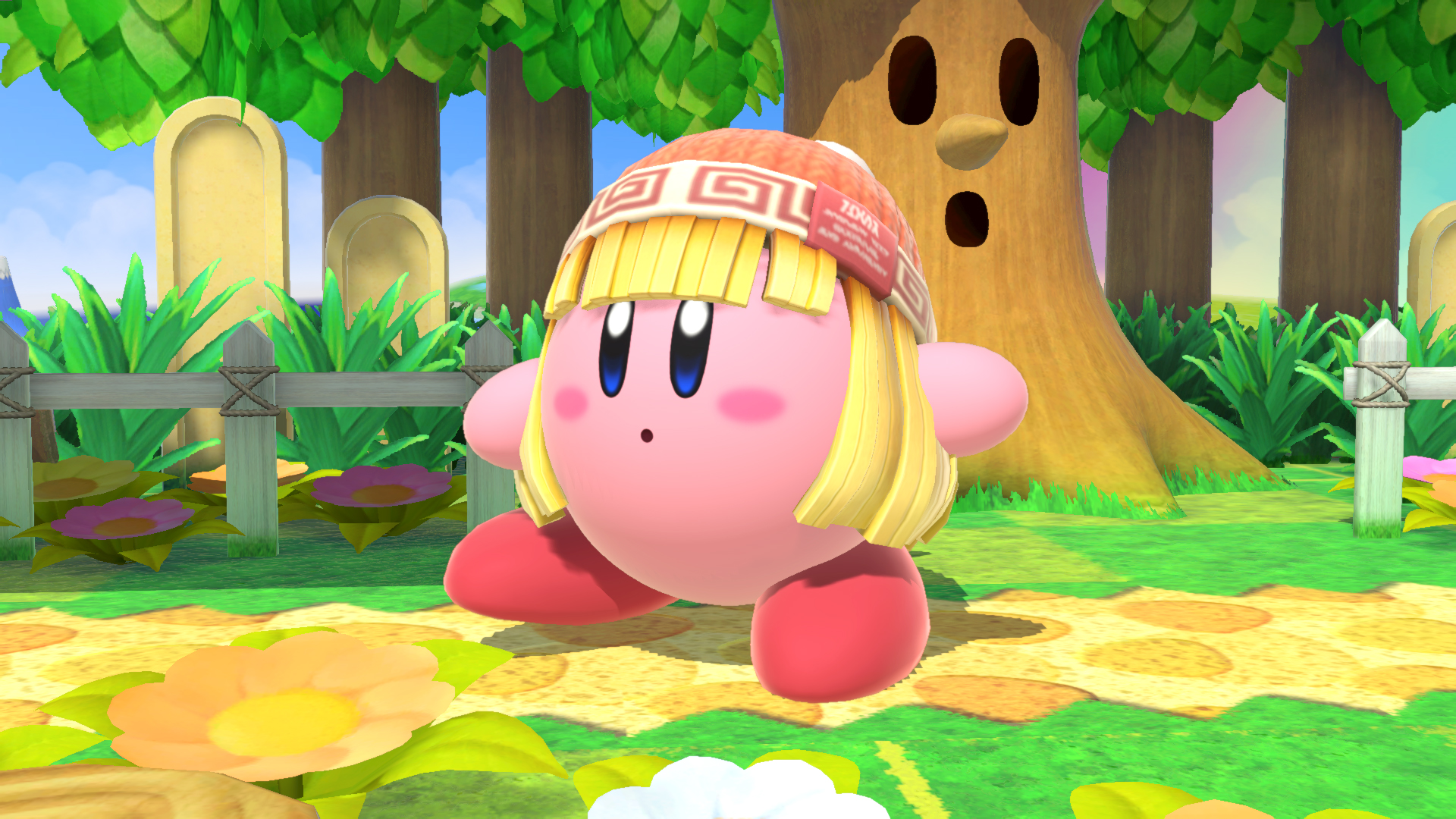 Take a look at Kirby with the Min Min transformation in Super Smash Bros.  Ultimate | The GoNintendo Archives | GoNintendo