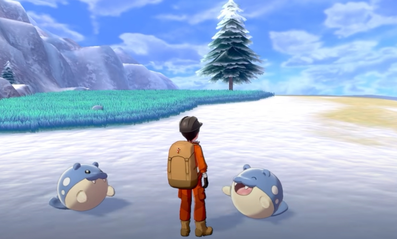 Version exclusive Pokémon in The Crown Tundra