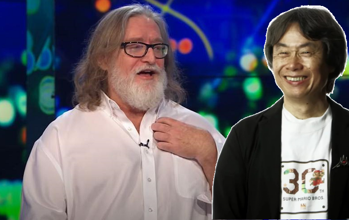 Random: Gabe Newell Says Shigeru Miyamoto's Games Made Him A Better  Developer