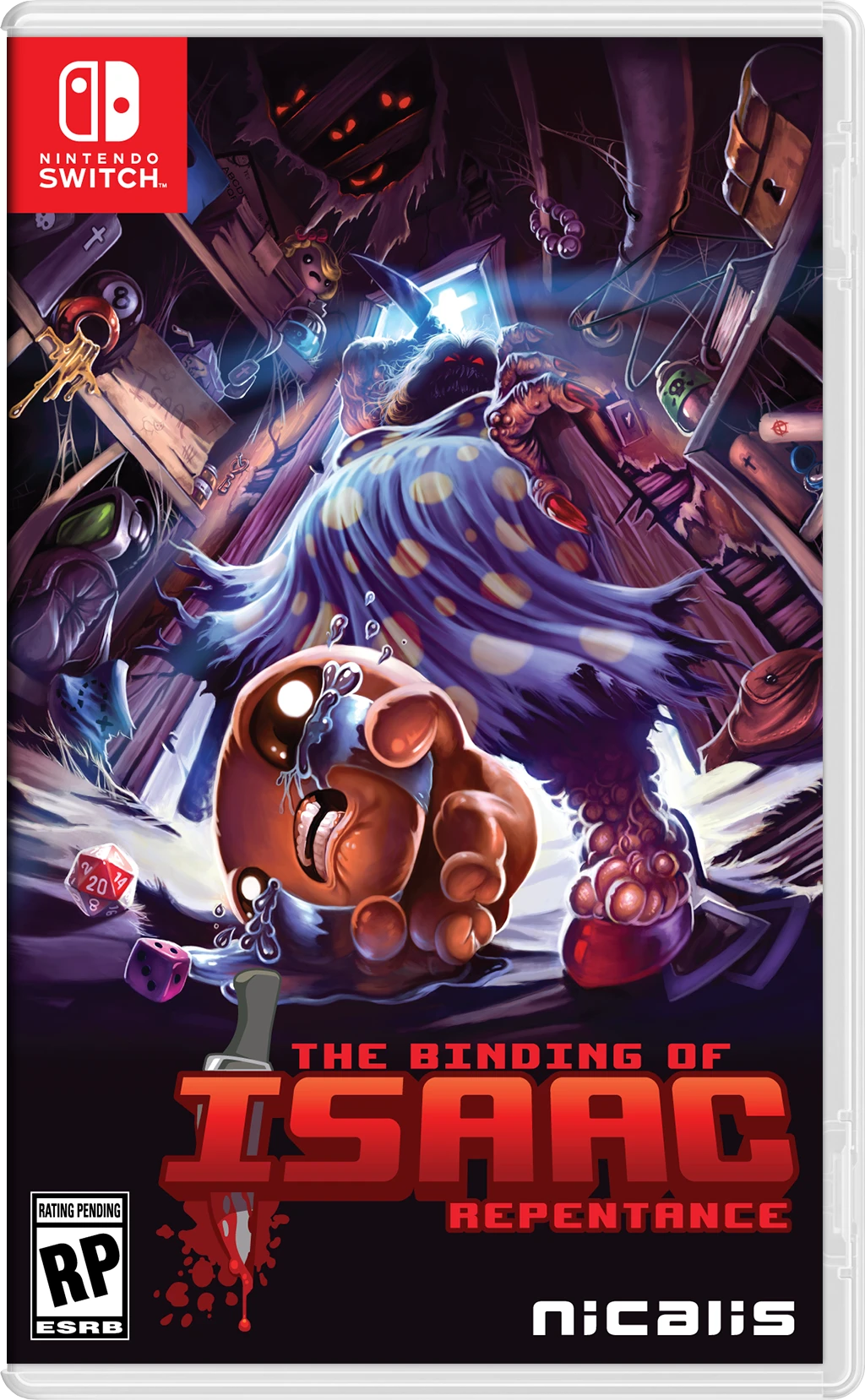 The Binding of Isaac: comes in Q3 physical version announced | The GoNintendo Archives | GoNintendo