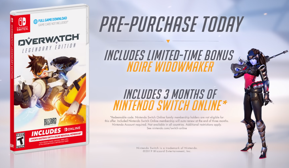 overwatch legendary edition nintendo switch