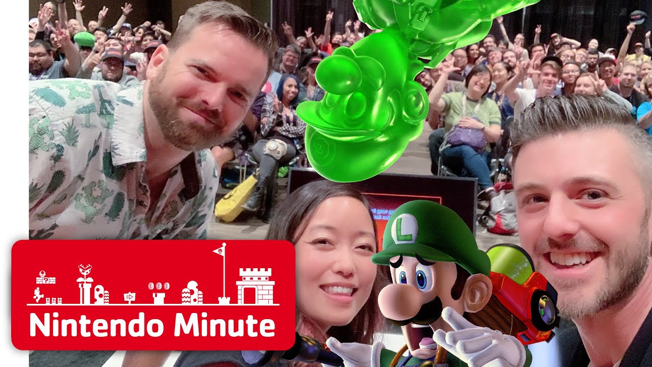 Nintendo Minute - Luigi’s Mansion 3 Co-op Game Play w/ Developer Commentary