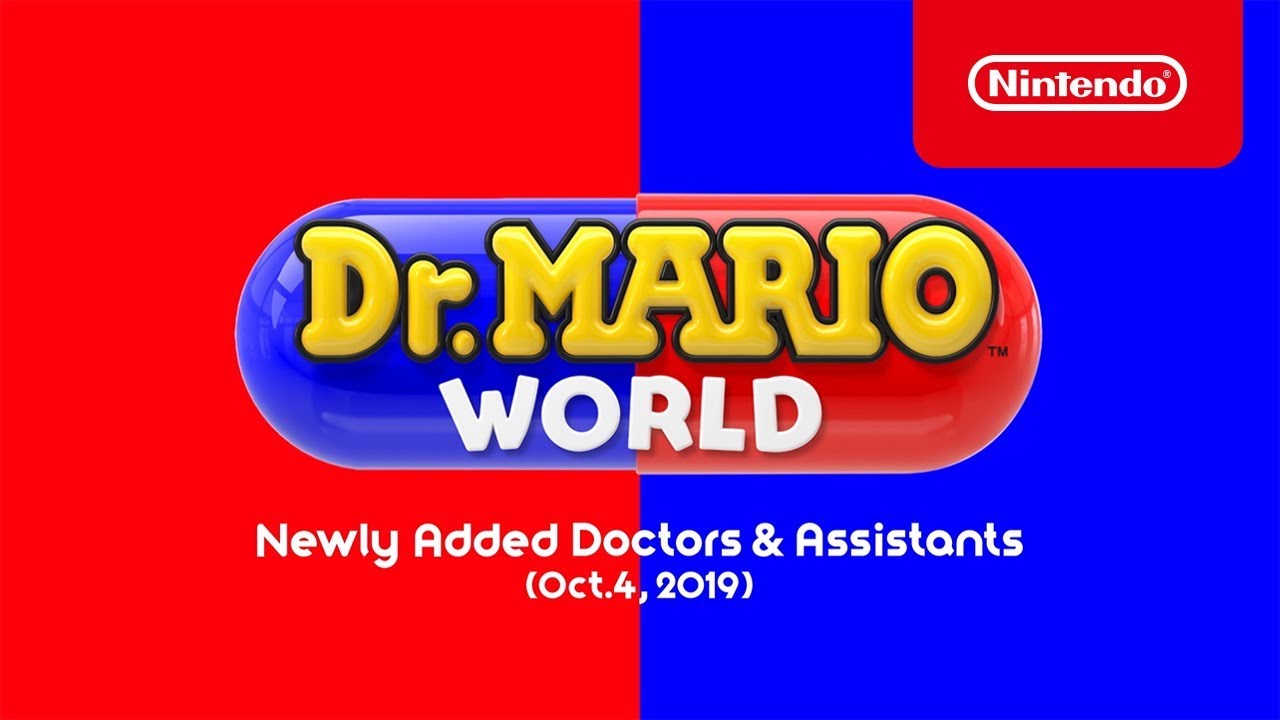 Dr Mario World Newly Added Doctors And Assistants Trailer For Oct 4th 2019 The Gonintendo 8082