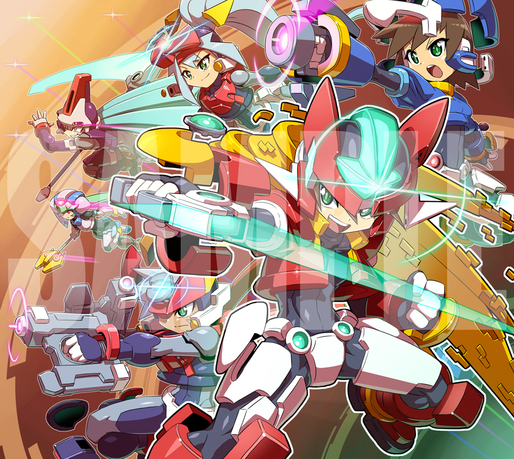New pictures and art released for the Mega Man Zero/ZX Legacy 