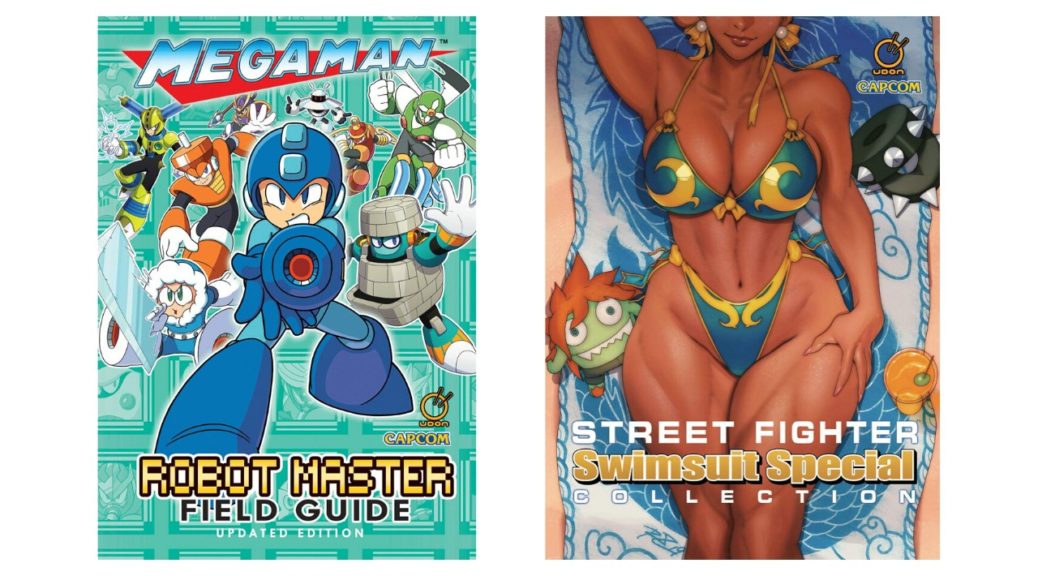Mega Man Robot Master Field Guide And Street Fighter Swimsuit Special Collection Delays 