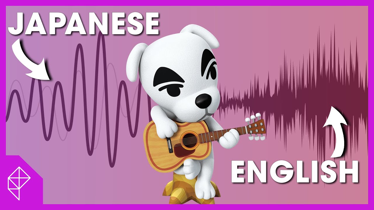 Why Animal Crossing's "Animalese" sounds different in Japanese than