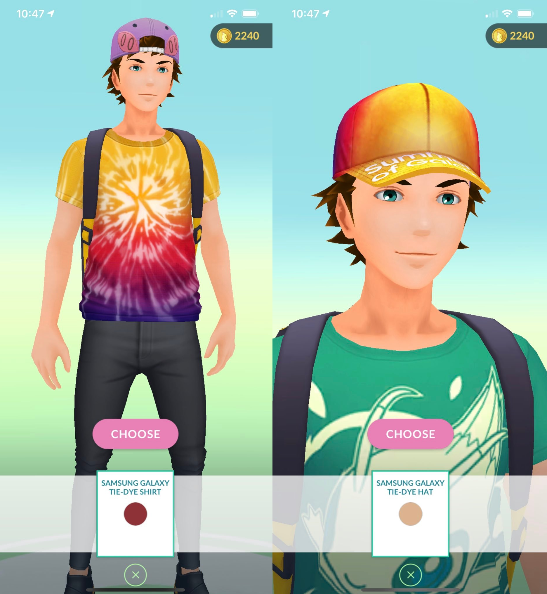Pokemon GO offering special outfits for Samsung players in the United ...
