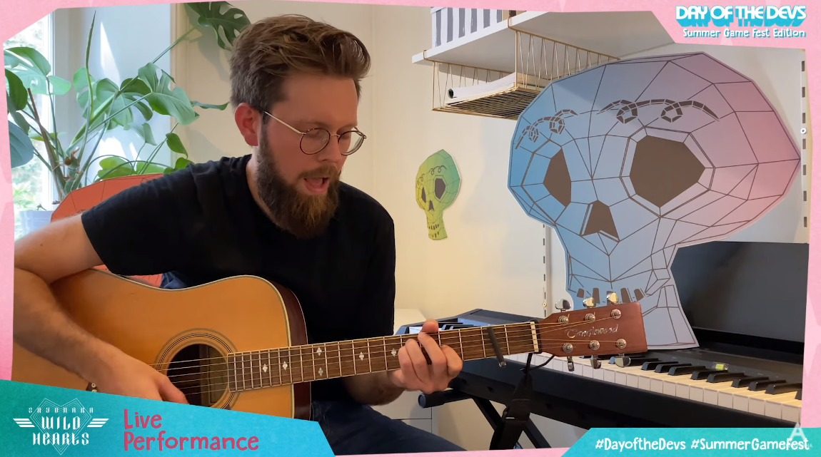 The composer on Sayonara Wild Hearts performs an acoustic set featuring some of the game's songs
