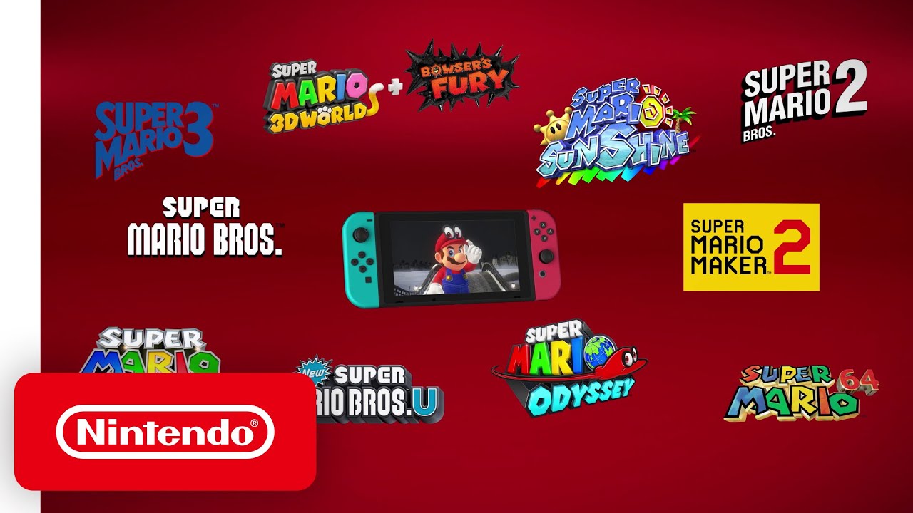 Nintendo releases 'Your Favorite Super Mario Bros. Games' Switch
