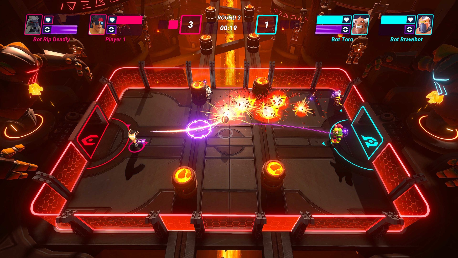 HyperBrawl Tournament 'Switch Gameplay' trailer released