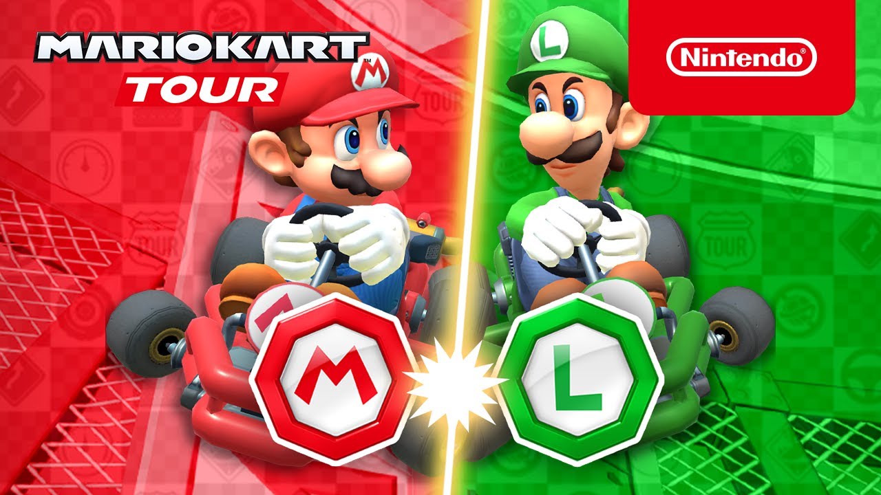 Mario Kart Tour "Mario Vs. Luigi Tour" trailer The GoNintendo