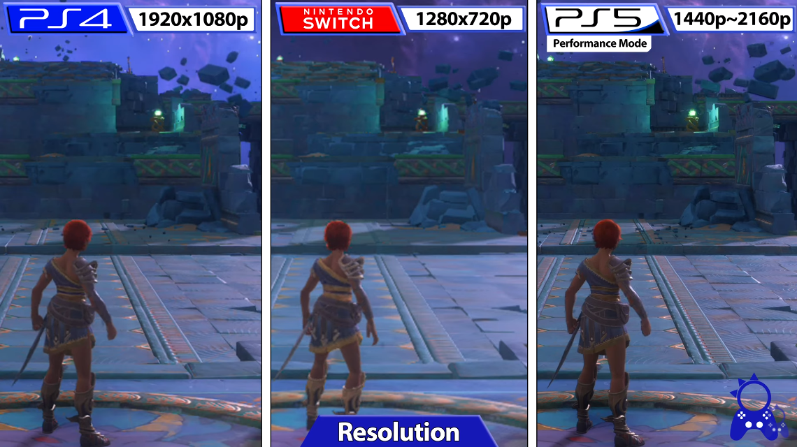 Immortals Fenyx Rising Switch Ps4 Ps5 Graphics And Framerate Comparison Gonintendo
