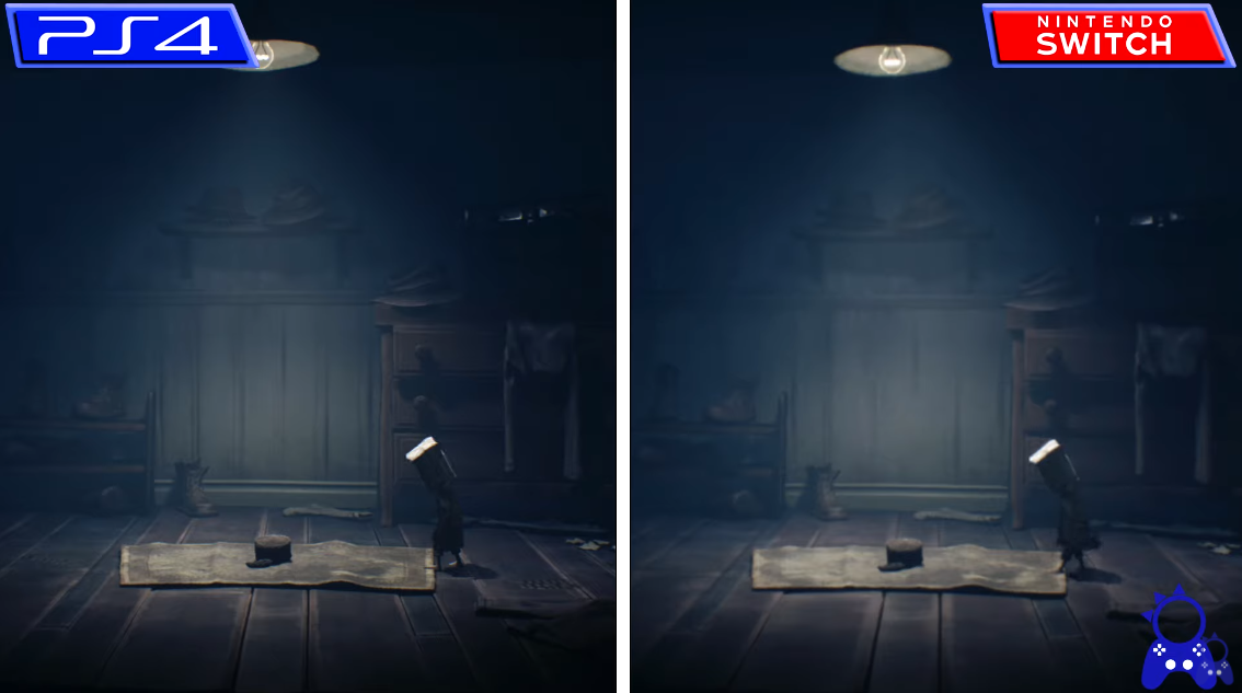 Little Nightmares 2  Graphics Comparison (Switch vs PS4) 