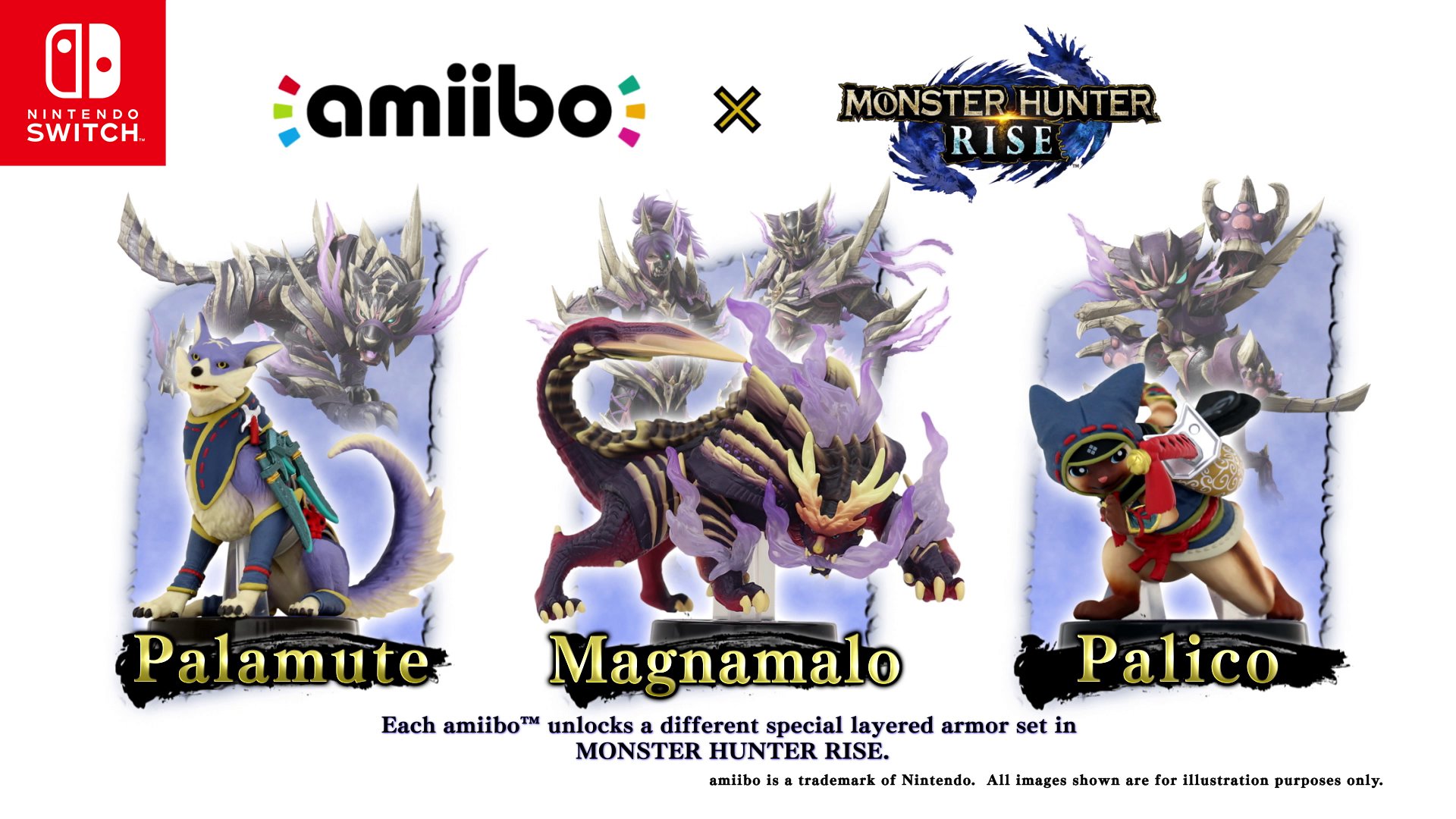 amiibo monster hunter rise download